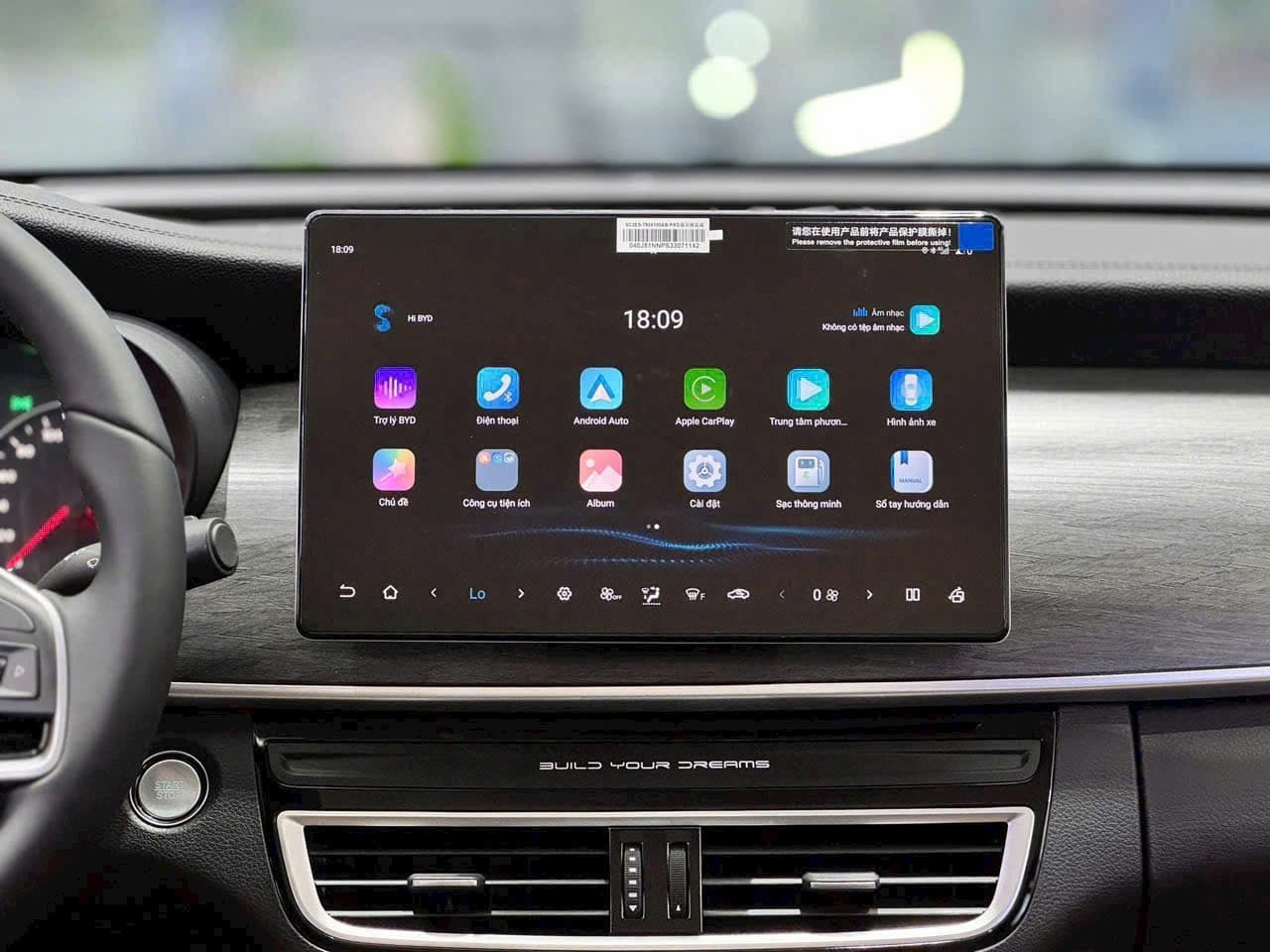 MÀN HÌNH XOAY 90 độ, CAMERA 360 độ soi gầm , tích hợp Apple carlay và android auto 